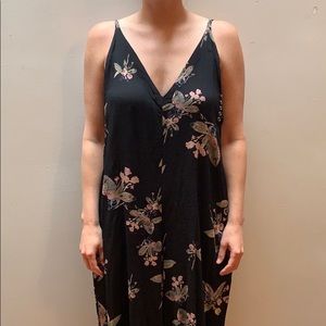 Free People Floral Jumpsuit, size medium